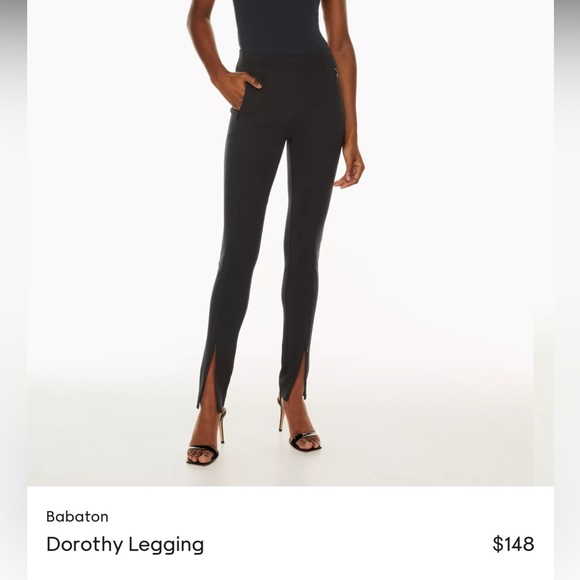 BNWT Babaton Dorothy Split Leggings - Picture 2 of 6